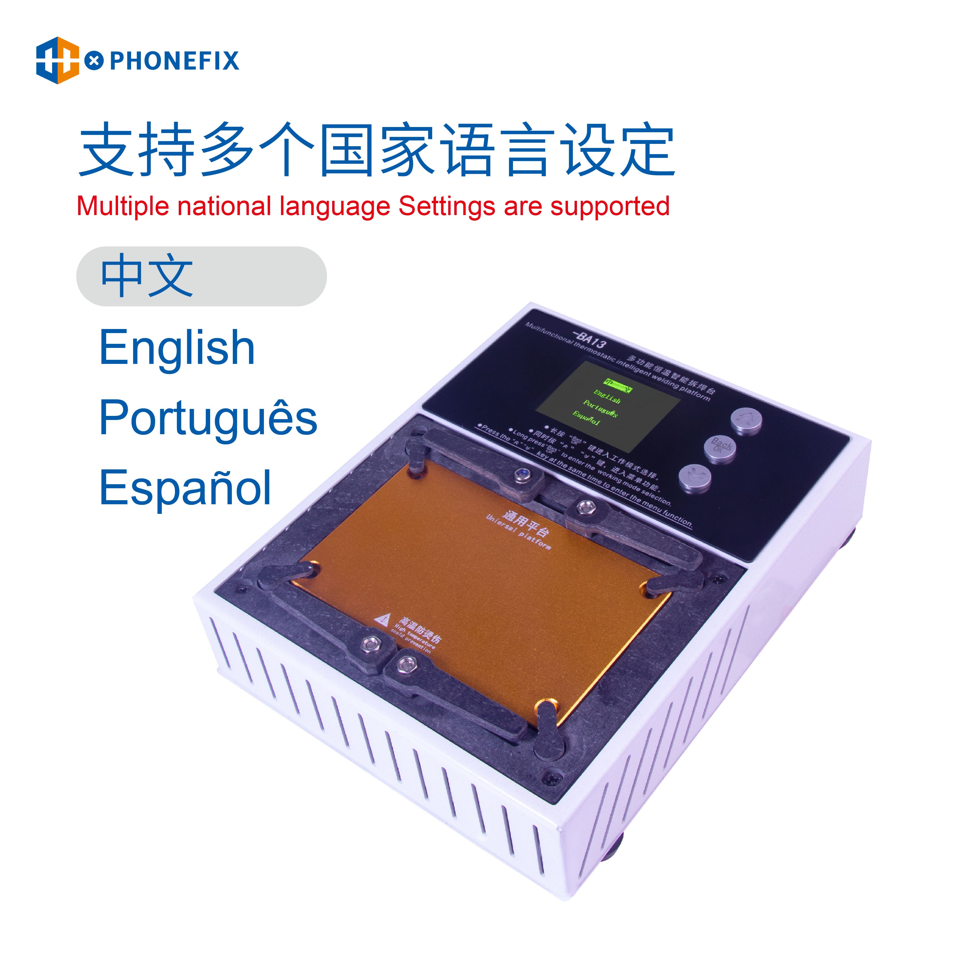 PHONEFIX Multifunctional Desoldering Station For iPhone X-16PM