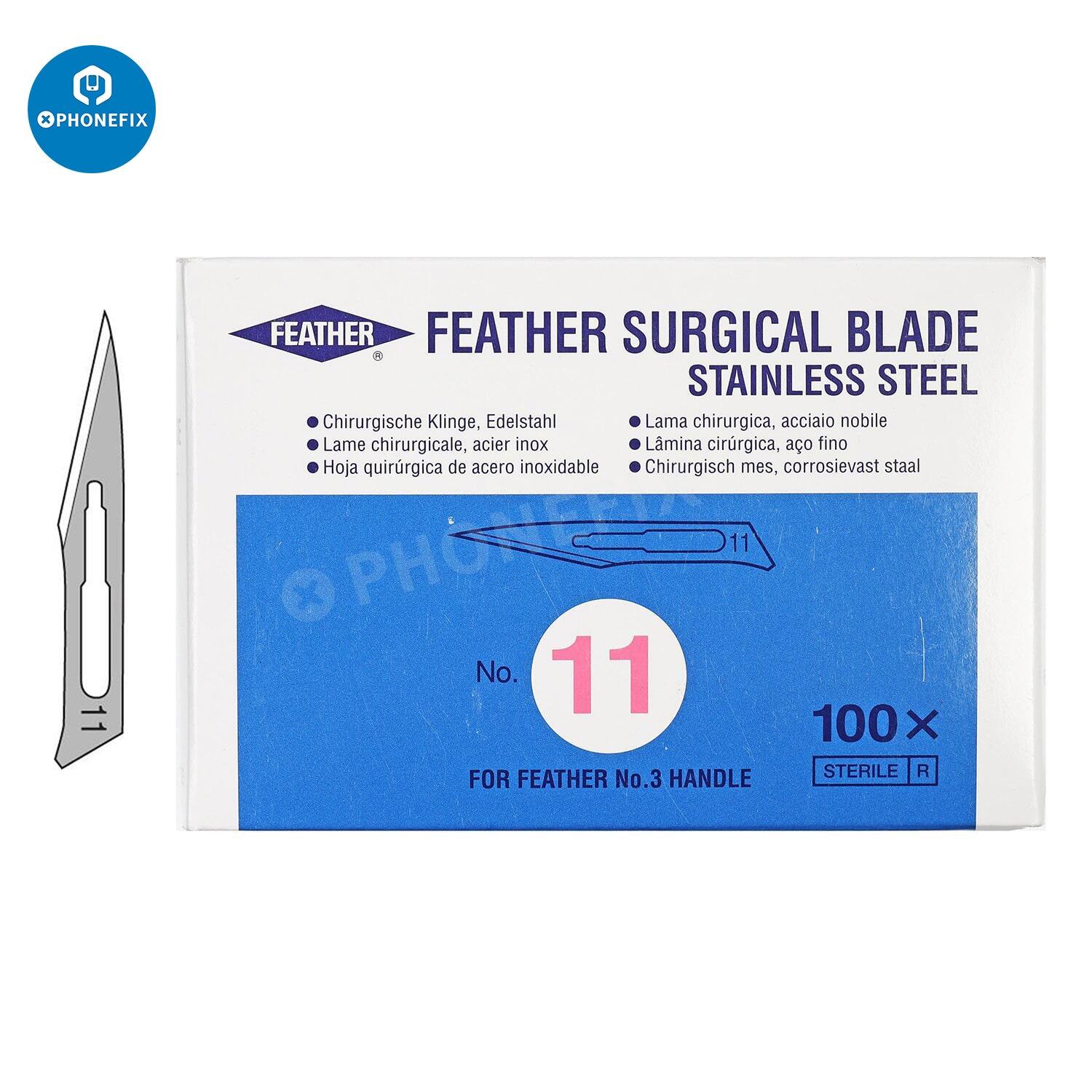 11# 23# Stainless Steel Graver Scalpel Blades for DIY Cutting Tool - CHINA PHONEFIX