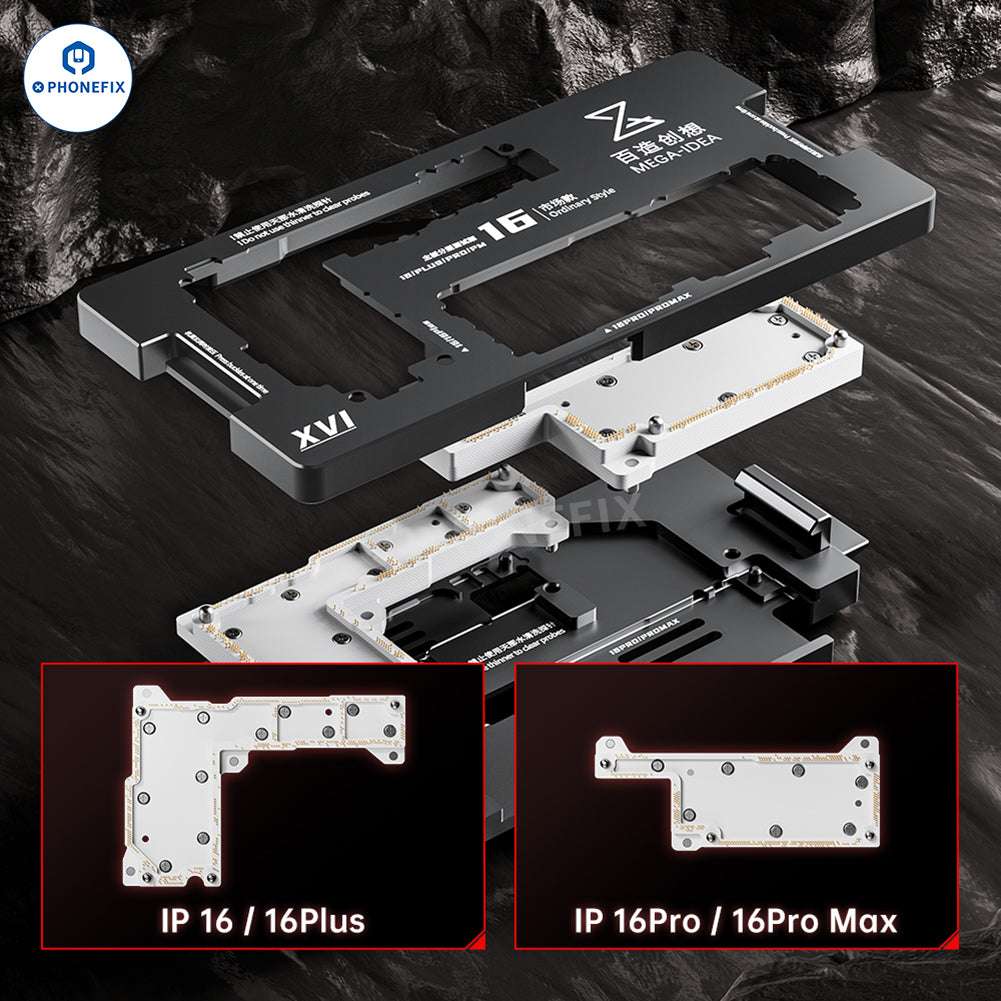 MEGA-IDEA iPhone 16 Series 4 IN 1 Motherboard Layered Test Frame