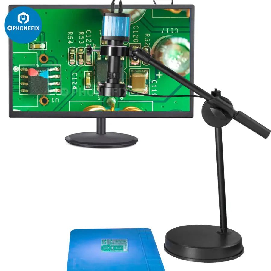 4K HDMI USB Microscope 48MP Video Camera PCB Repair -