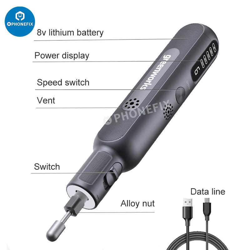 52 In 1 Mini Cordless Rotary Toolkit Grinder USB Punch Engraving Pen - CHINA PHONEFIX