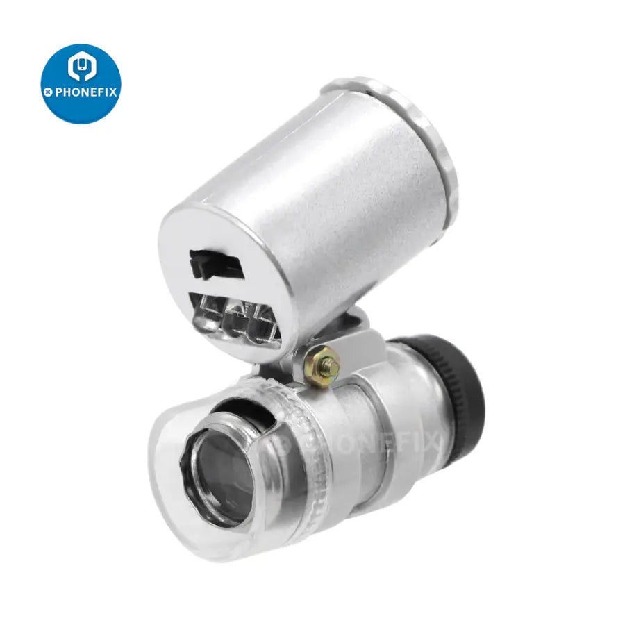 60X Multi-function Handheld Microscope Loupe With LED And UV