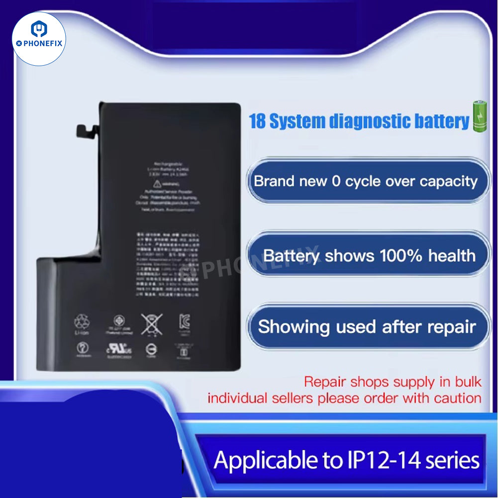 Self Service Diagnostics Battery for iPhone 12-15PM Battery Replacement