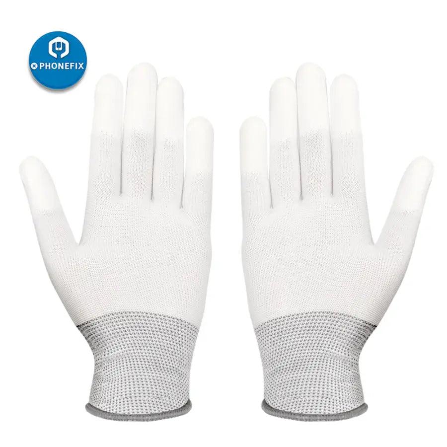 Anti Static Nylon Fiber Gloves ESD Electronic Work Repair Tools - CHINA PHONEFIX