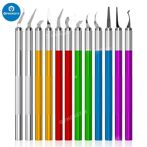 BST-76 12 In 1 Phone Repair Pry Knife Set CPU Glue Removal Blade - CHINA PHONEFIX