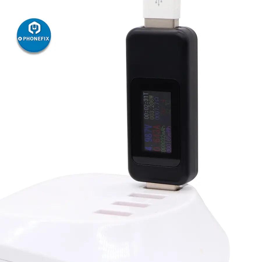 Color LCD Digital Display USB Charger Tester Voltage Current Tester - CHINA PHONEFIX