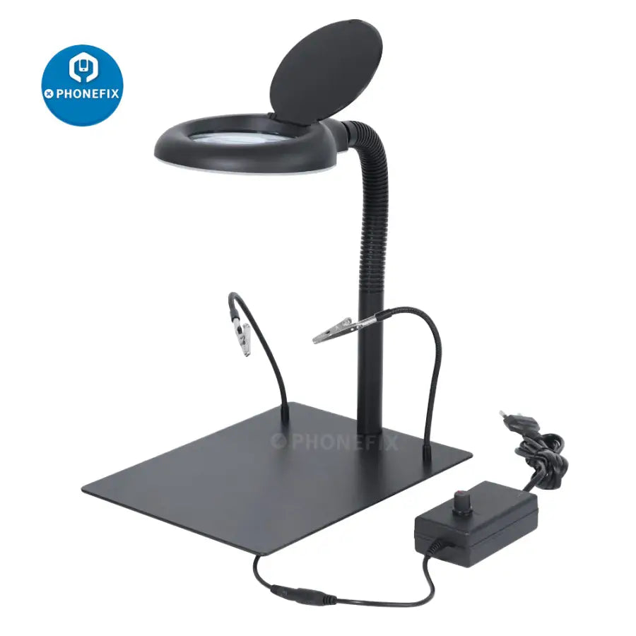 Desktop 18W Magnifier Light 40 LED Lamp For PCB Illuminating