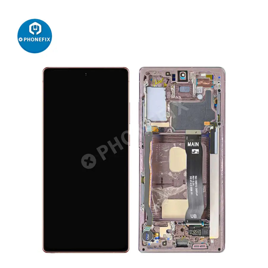For Samsung Galaxy Note 20 OLED Screen Assembly with Frame