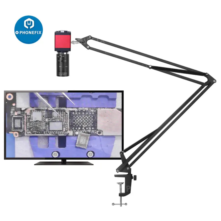 HDMI VGA Digital Video Microscope Camera with 8-50mm Fixed