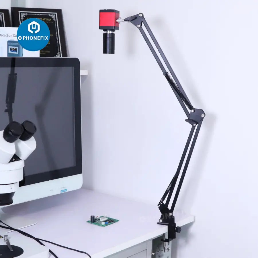 HDMI VGA Digital Video Microscope Camera with 8-50mm Fixed