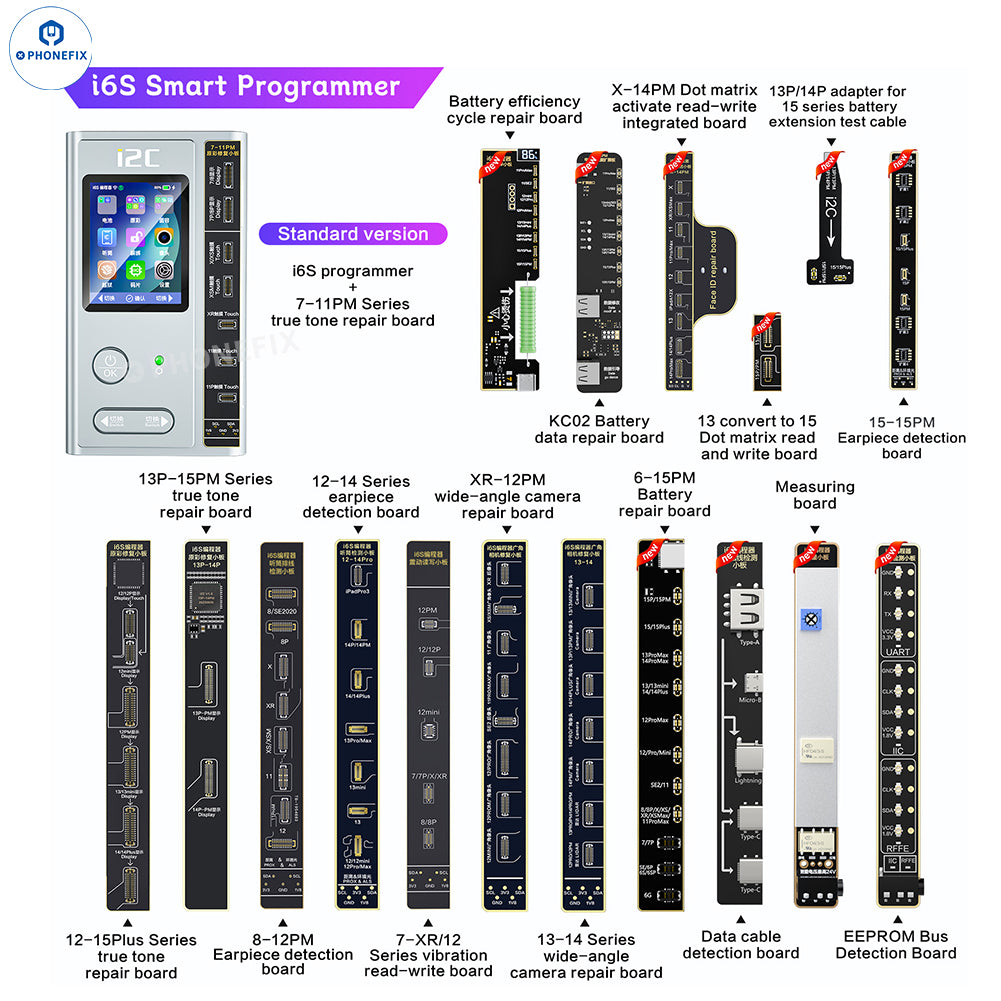 i2C i6S Programmer For iPhone Screen True Tone Face ID Repair