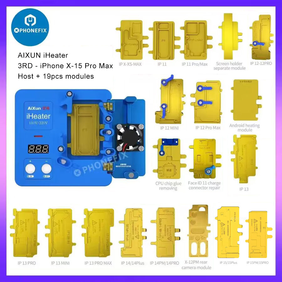 JC iHeater Desoldering Station Heating Plate For Motherboard Face ID Repair
