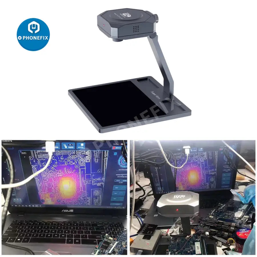 IIT ShortCam Infrared Thermal Imager PCB Board Diagnosis