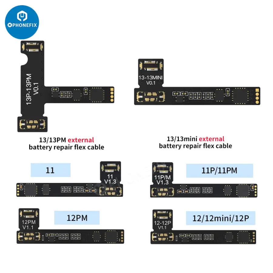 JC V1S Battery Repair Board Flex Cable For iPhone 11-12 Pro