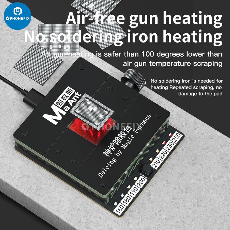 MEGA-IDEA Hot Stone Preheating Platform BGA Glue Removing Station - CHINA PHONEFIX