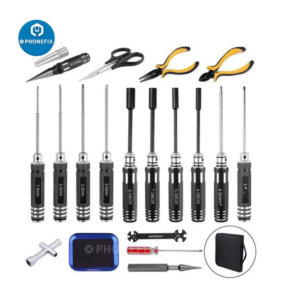 Multi-Function Screwdriver Set Tool Bag For RC Car Repair