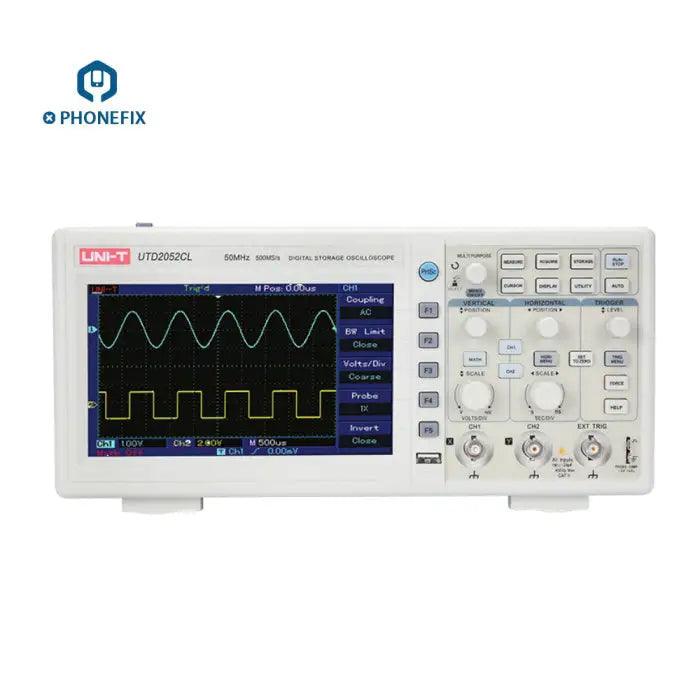 UNI-T UTD2025CL UTD2052 Desktop Digital Oscilloscopes 2 Channels - CHINA PHONEFIX
