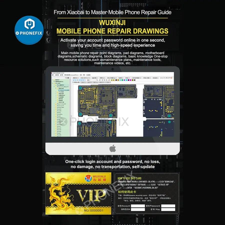 WUXINJI V3.0 Online Bitmap Pads schematic Diagram For iPhone