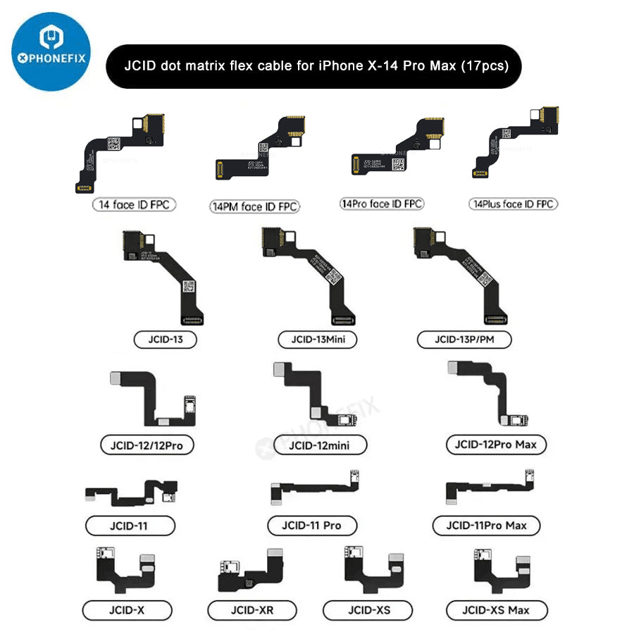 JC Dot Flex Cable Face ID Repair For iPhone X-14 Pro Max