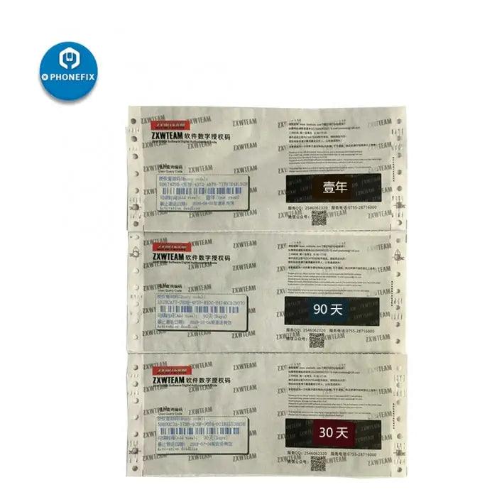 ZXW Online Account Replace Zxw Dongle iPhone iPad Circuit Diagram - CHINA PHONEFIX