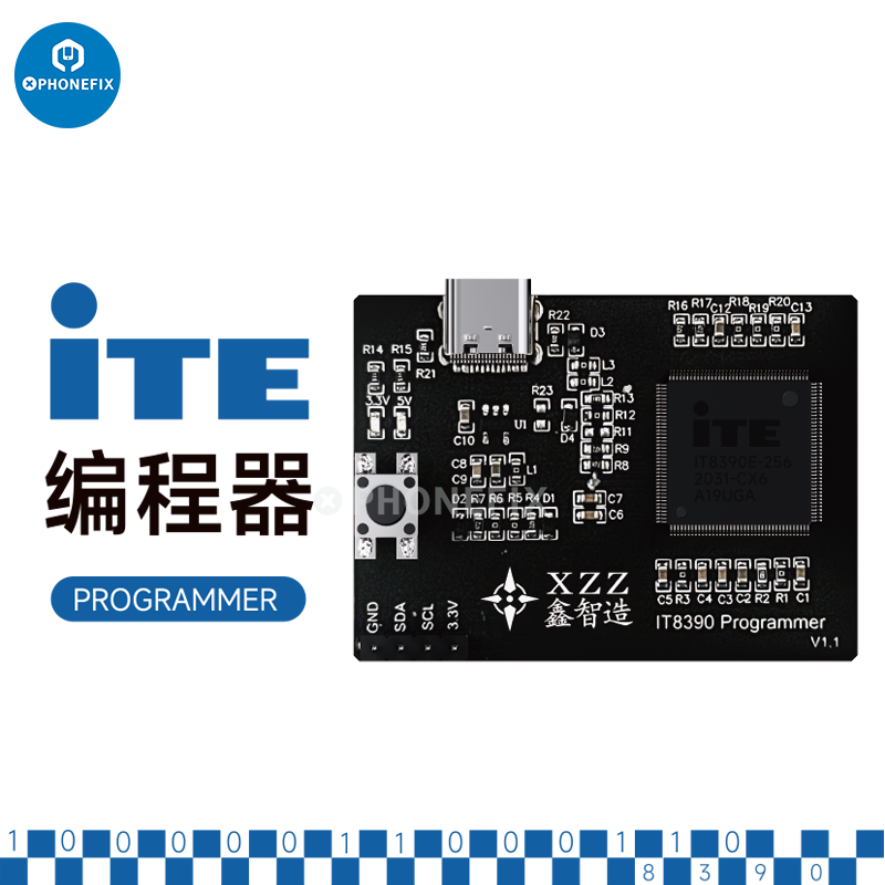 XZZ IT8390 Programmer iT85XX iT83XX Chip Read Write Burning Tool