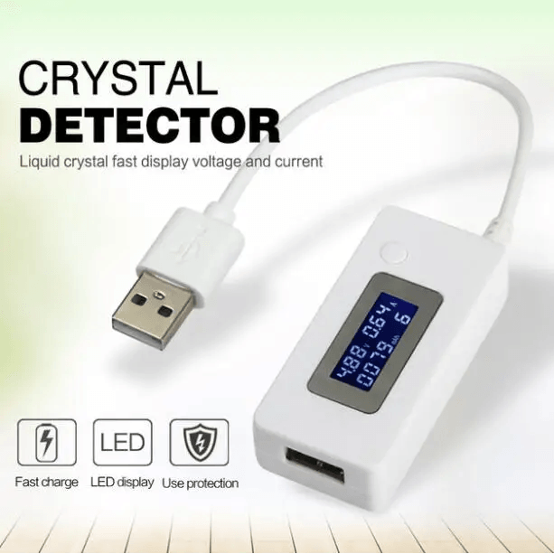 Charger USB Port Output Voltage Amps Meter Tester Multimeter - CHINA PHONEFIX