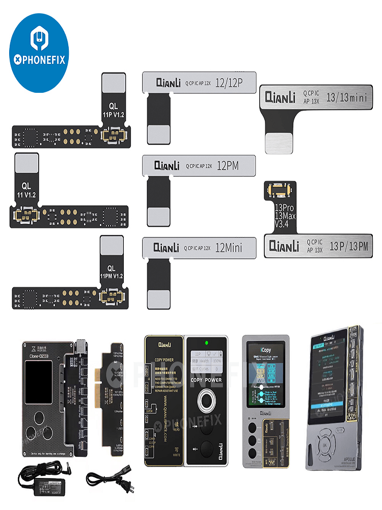 Qianli Copy Power Battery Flex Cable For iPhone 11-12 Pro Max - CHINA PHONEFIX